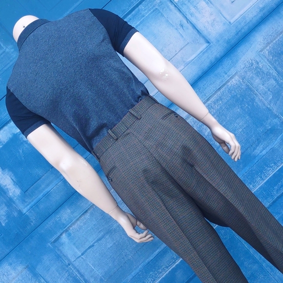 SETTE PONTE MEN'S LUXURY TROUSERS (PLEATED) - Picture 12 of 17